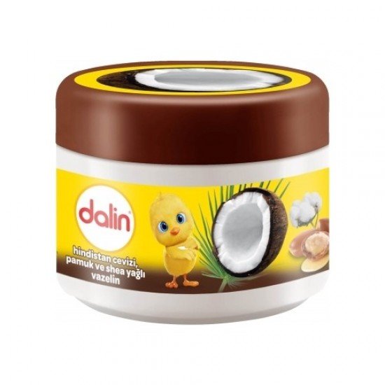 Dalin Hindistan Cevizi Pamuk Ve Shea Yağı Vazelin 100 Ml Dalin Hindistan Cevizi Pamuk Ve Shea Yağı Vazelin 100 Ml