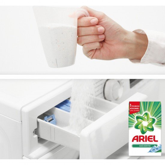 Ariel 6,5 Kg Toz Çamaşır Deterjanı Dağ Esintisi Beyazlar İçin