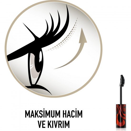 Max Factor 2000 Calorie Curl Addict Mascara Siyah Max Factor 2000 Calorie Curl Addict Mascara Siyah