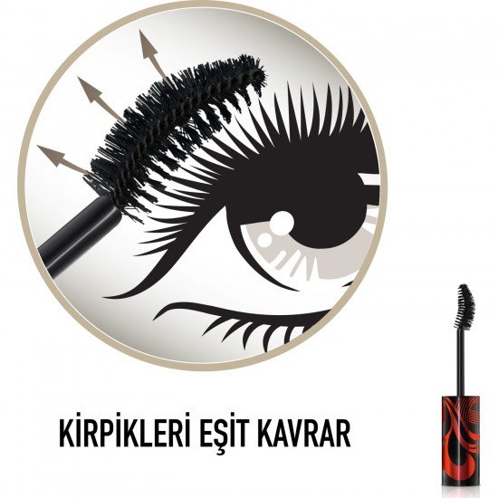 Max Factor 2000 Calorie Curl Addict Mascara Siyah Max Factor 2000 Calorie Curl Addict Mascara Siyah