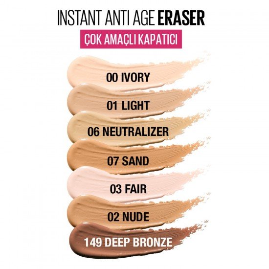 Maybelline New York Instant Anti Age Eraser Kapatıcı - 01 Light