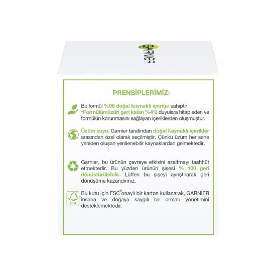 Garnier Botanik Ferahlatıcı Antioksidan Krem Üzüm 200 Ml