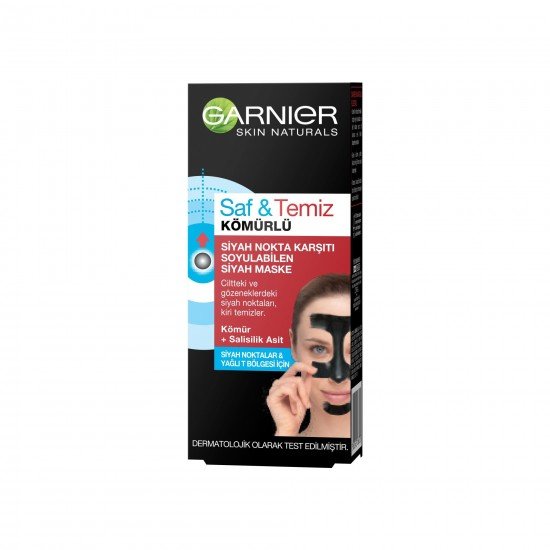 Garnier Kömürlü Siyah Nokta Karşıtı Soyulabilen Maske 50ml