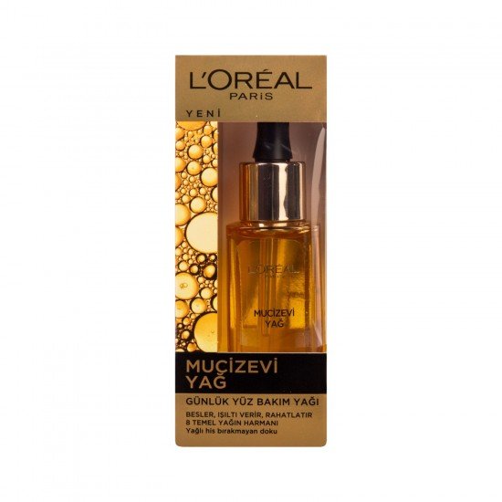Loreal Paris Mucizevi Yağ Günlük Yüz Bakım Yağı 30 Ml Loreal Paris Mucizevi Yağ Günlük Yüz Bakım Yağı 30 Ml