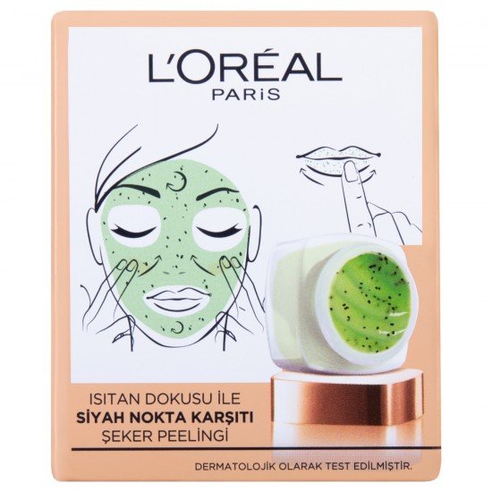 Loreal Şeker Peelingi Siyah Nokta Karşıtı 50 ml Loreal Şeker Peelingi Siyah Nokta Karşıtı 50 ml