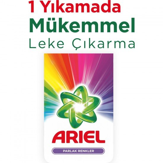 Ariel 4,5 Kg Toz Çamaşır Deterjanı Parlak Renkler