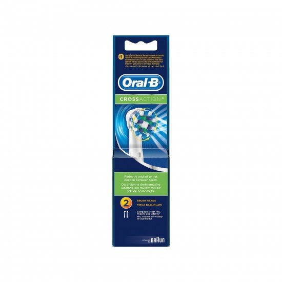 Oral-B Cross Action 2li Diş Fırçası Yedek Başlığı Oral-B Cross Action 2li Diş Fırçası Yedek Başlığı
