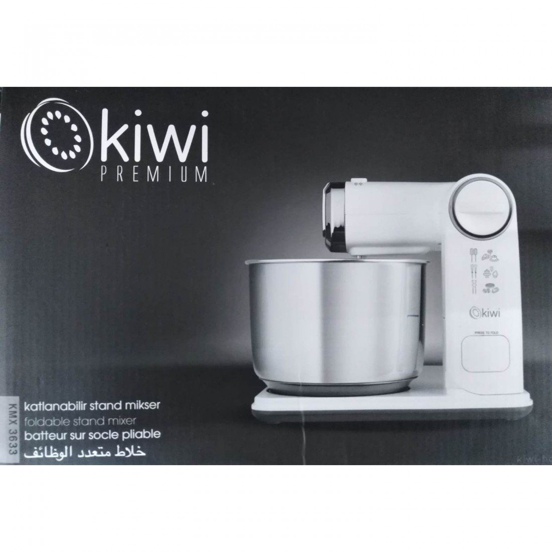 Kiwi Kmx3633 Hamur Yapma Makinesi Mikser