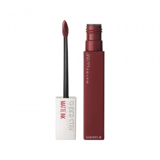 Maybelline New York Super Stay Matte Ink Likit Mat Ruj - 50 Voyager - Bordo