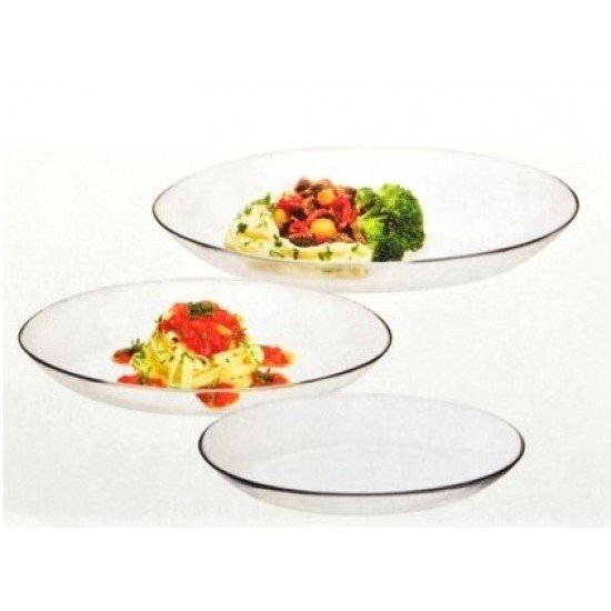 Paşabahçe 10356 Invitation Oval Servis Tabağı 3lü Paşabahçe 10356 Invitation Oval Servis Tabağı 3lü
