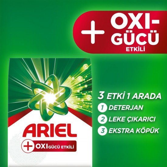 Ariel Oxi 5 Kg Leke Çıkarıcı Etkili Toz Çamaşır Deterjanı