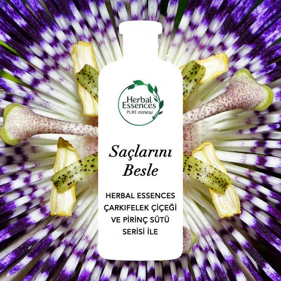Herbal Essences Çarkıfelek Çiçeği ve Pirinç Sütü 360 Ml Saç Bakım Kremi