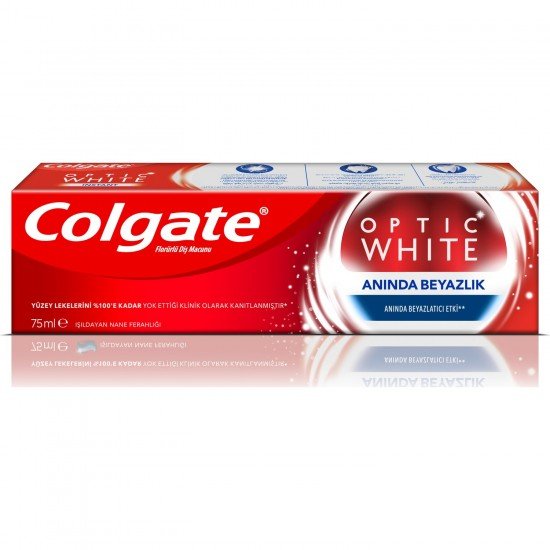 Colgate Optik Beyaz Anında Beyazlık Diş Macunu 75 Ml