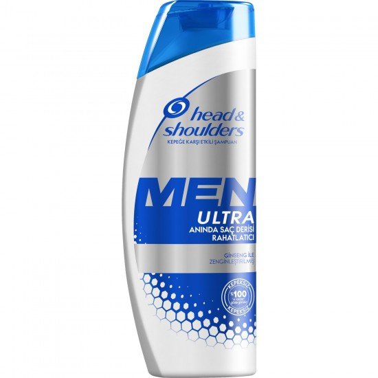 Head & Shoulders Men Ultra Erkeklere Özel Şampuan Anında Saç Derisi Rahatlatıcı 360 Ml