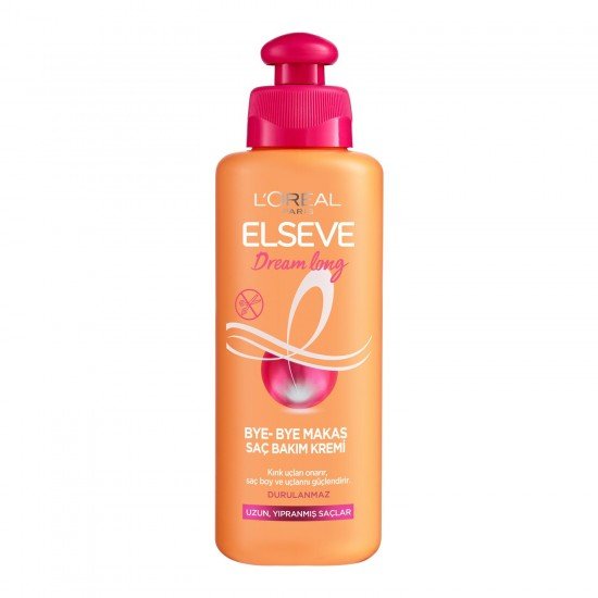 Loreal Paris Elseve Dream Long Bye-Bye Makas Saç Bakım Kremi 200 Ml Loreal Paris Elseve Dream Long Bye-Bye Makas Saç Bakım Kremi 200 Ml