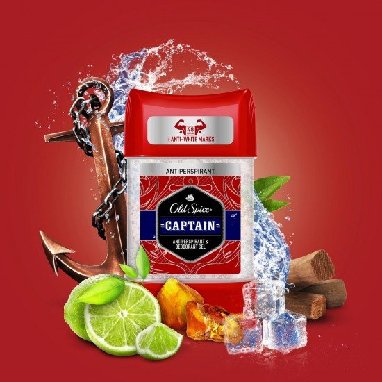 Old Spice Captain Clear Gel 70 Ml