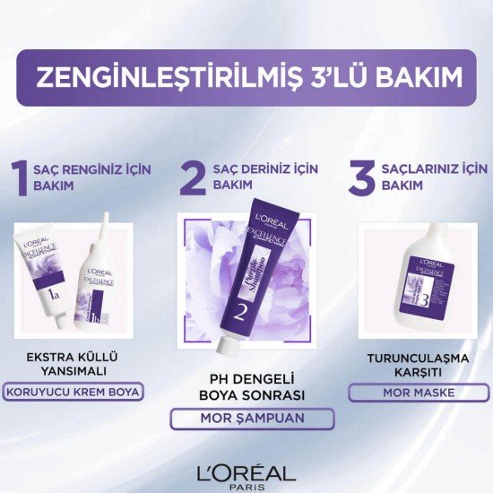 Loreal Paris Excellence Cool Creme Saç Boyası - 5.11 Ekstra Küllü Açık Kahve