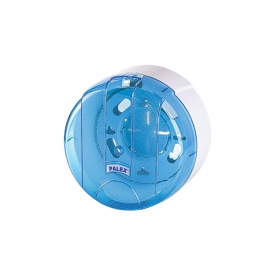 Palex Mini Pratik Tuvalet Kağıdı Dispenseri Şeffaf Mavi