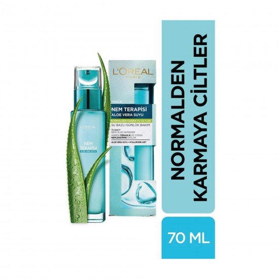 Loreal Paris Nem Terapisi Aloe Vera Suyu Normalden Karmaya Ciltler İçin 70 ML