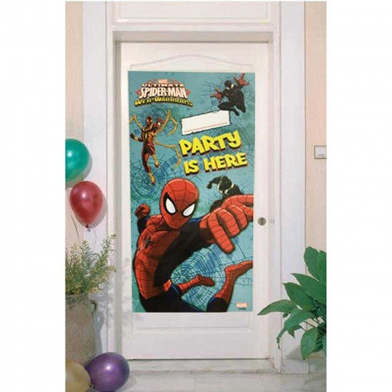 Party Kapi Banner Spiderman