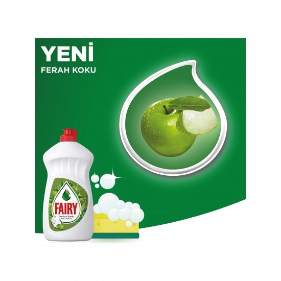Fairy Sıvı Bulaşık Deterjanı Elma 650 ml