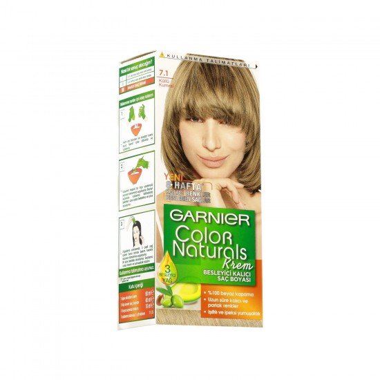 Garnier Color Naturals 7.1 Küllü Kumral Saç Boyası