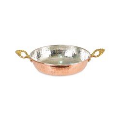 Bakır Sahan Omlet Tava 22 Cm 