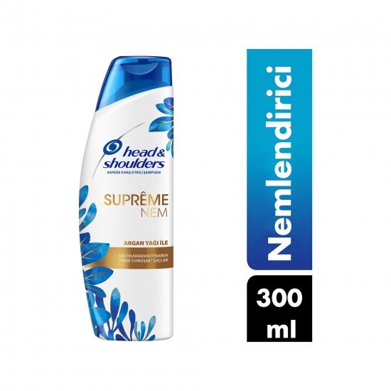 Head Shoulders Supreme Nem Argan Yağlı Şampuan 300 ML Head Shoulders Supreme Nem Argan Yağlı Şampuan 300 ML