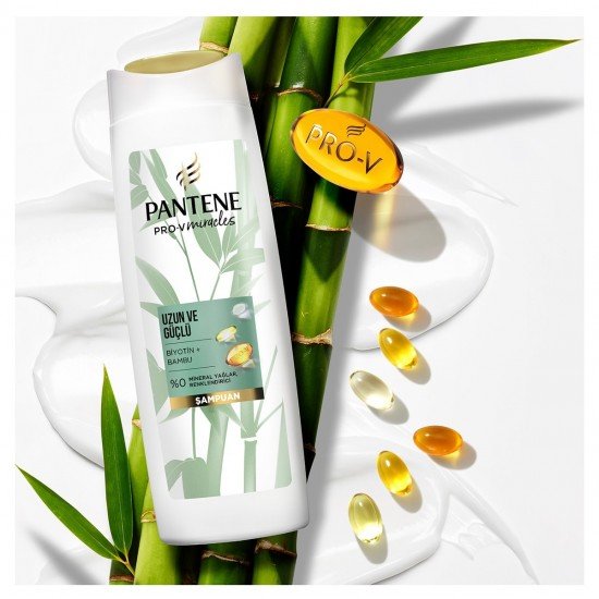 Pantene Miracles Bambu & Biotin Uzun Ve Güçlü Serisi Şampuan 400 Ml