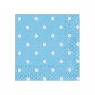 Roll-Up Festivall Mavi Puantiyeli Kağıt Peçete 20'Li Roll-Up Festivall Mavi Puantiyeli Kağıt Peçete 20'Li