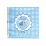 Roll-Up İt's a Boy Mavi Kağıt Peçete 20'Li Roll-Up İt's a Boy Mavi Kağıt Peçete 20'Li