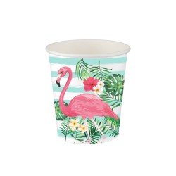 Roll-Up Flamingo Karton Bardak 8'Li Roll-Up Flamingo Karton Bardak 8'Li