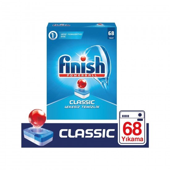 Finish Classic Bulaşık Makinesi Deterjanı 68 Tablet