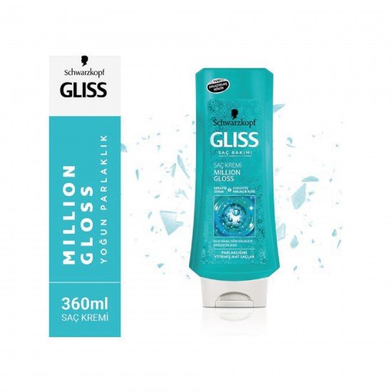 Gliss Million Gloss Saç Kremi 360 ML
