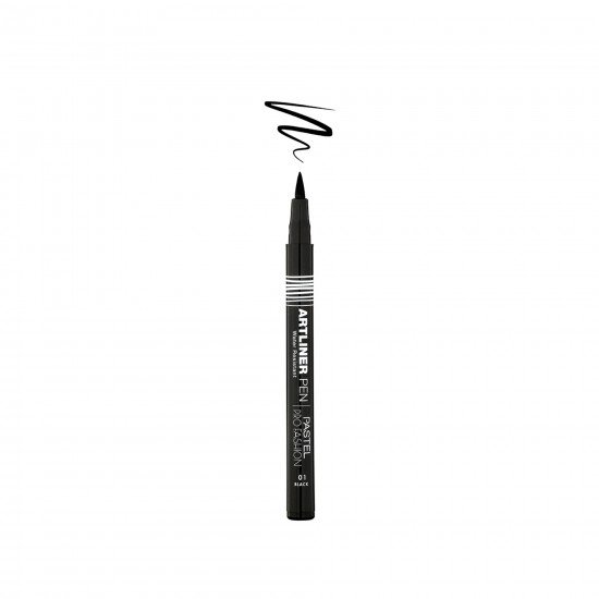 Pastel Siyah Kalem Eyeliner - Profashion Artliner Pen No 01 Black