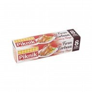 Piknik Yeni Fırın Torbası 25*38 Cm 8'Li Piknik Yeni Fırın Torbası 25*38 Cm 8'Li