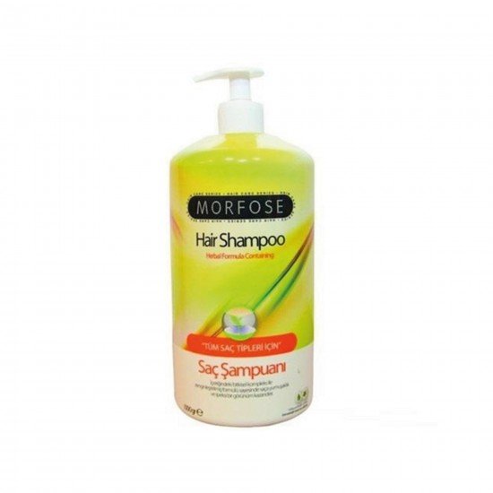 Morfose Pompalı Bitkisel Tuzsuz Şampuan 1000 ML