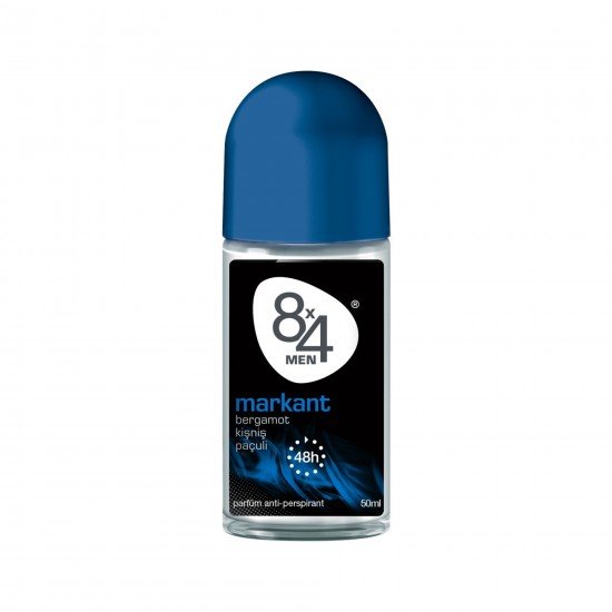 8X4 Markant Roll-On Deodorant 50 Ml Erkek