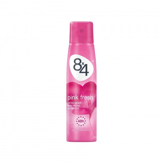 8X4 Pink Fresh Sprey 150 Ml Kadın Deodorant