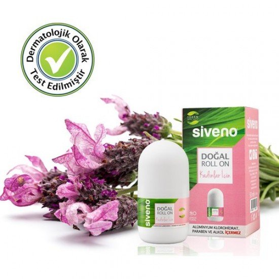 Siveno %100v Doğal Roll-On Kadınlar İçin 50 Ml Siveno %100v Doğal Roll-On Kadınlar İçin 50 Ml