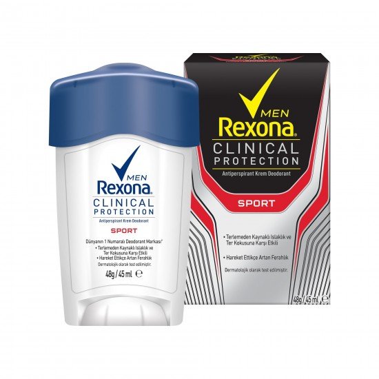 Rexona Clinical Protection Sport Stick Deodorant 45 Ml