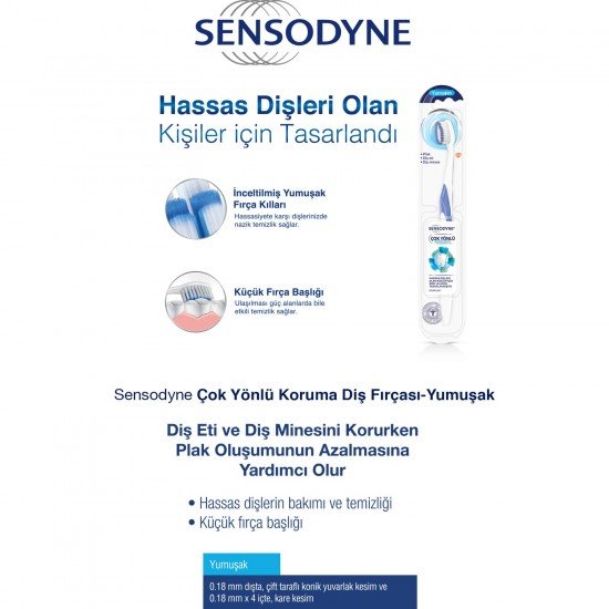 Sensodyne Complete Protection Diş Fırçası Yumuşak