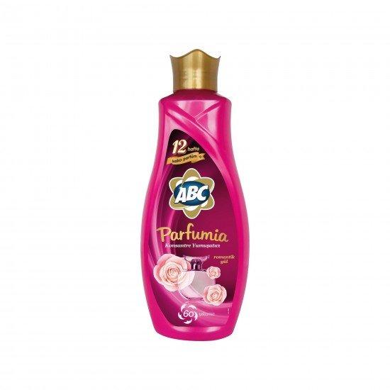 ABC Parfumia Konsantre Yumuşatıcı Romantik Gül 60 Yıkama 1440 ml