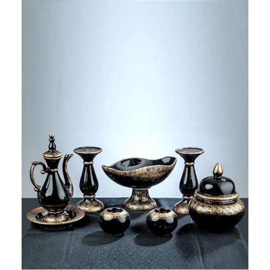 Acar 7 Parça Gold Salon Takımı