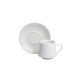 Acar Porselen Beyaz Kahve Fincan Takımı 10129
