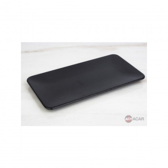 Acar Siera Kayık Tabak 31*17 Mat Siyah Acar Siera Kayık Tabak 31*17 Mat Siyah