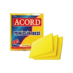 Acord Temizlik Bezi 35X40 cm 3lü Acord Temizlik Bezi 35X40 cm 3lü