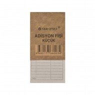 Adisyon Fişi Küçük 100 Yaprak Adisyon Fişi Küçük 100 Yaprak