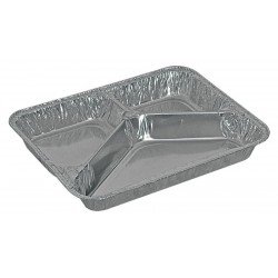 Alüminyum 3 Gözlü Üçgen Kase 100 Adet Alüminyum 3 Gözlü Üçgen Kase 100 Adet