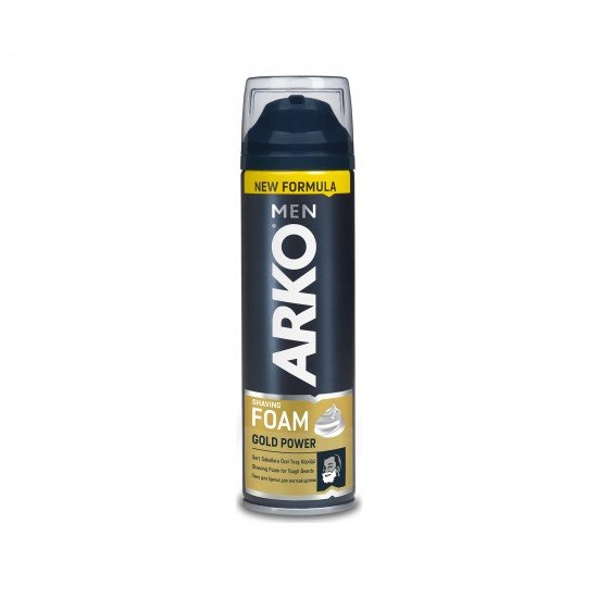 Arko Men Tıraş Köpüğü Gold Power 200 ML